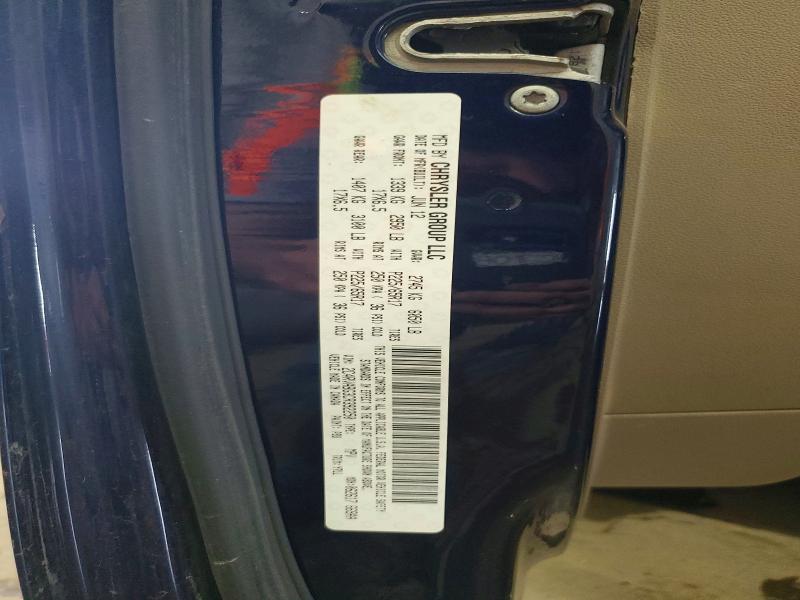 2012 Volkswagen Routan მანქანა იყიდება აუქციონზე, vin: 2C4RVABG3CR392250, აუქციონის ნომერი: 50465826