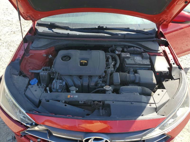 2020 Hyundai Elantra მანქანა იყიდება აუქციონზე, vin: 5NPD84LF1LH627637, აუქციონის ნომერი: 49655556