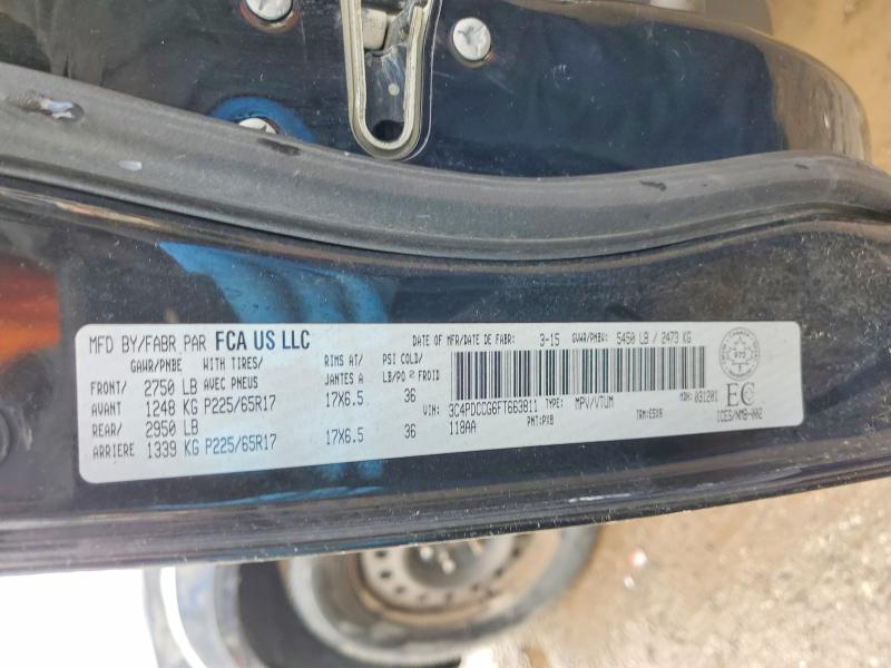 Aukcja sprzedaży 2015 Dodge Journey, vin: 3C4PDCCG6FT663811, numer aukcji: 49184956
