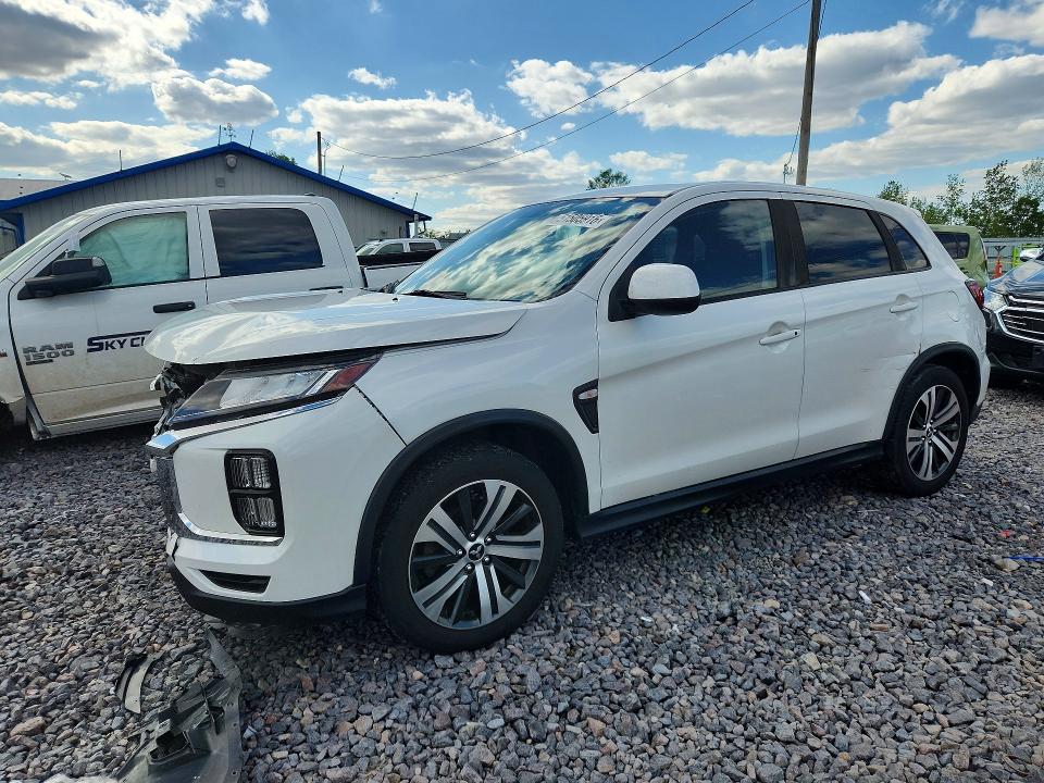 2020 Mitsubishi Outlander Sport მანქანა იყიდება აუქციონზე, vin: JA4AR3AU3LU030744, აუქციონის ნომერი: 51505916