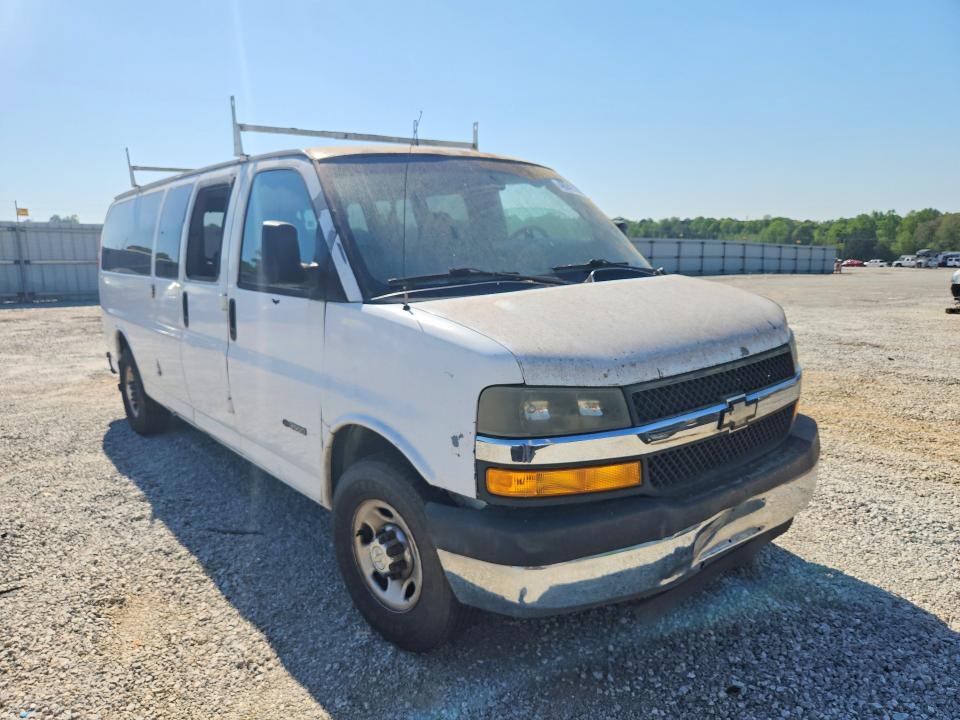 2003 Chevrolet Express G3500 მანქანა იყიდება აუქციონზე, vin: 1GAHG39UX31213941, აუქციონის ნომერი: 48942536