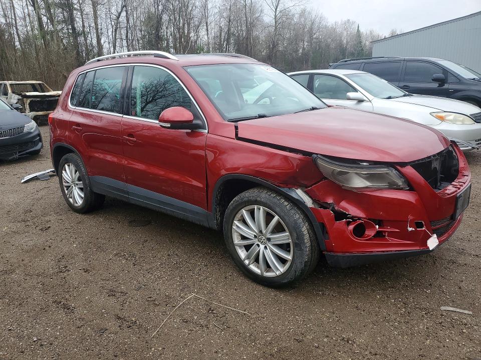 49851966 :رقم المزاد ، WVGBV75NX9W543157 vin ، 2009 Volkswagen Tiguan مزاد بيع