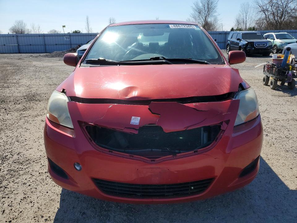 48672586 :رقم المزاد ، JTDBT923981296377 vin ، 2008 Toyota Yaris مزاد بيع