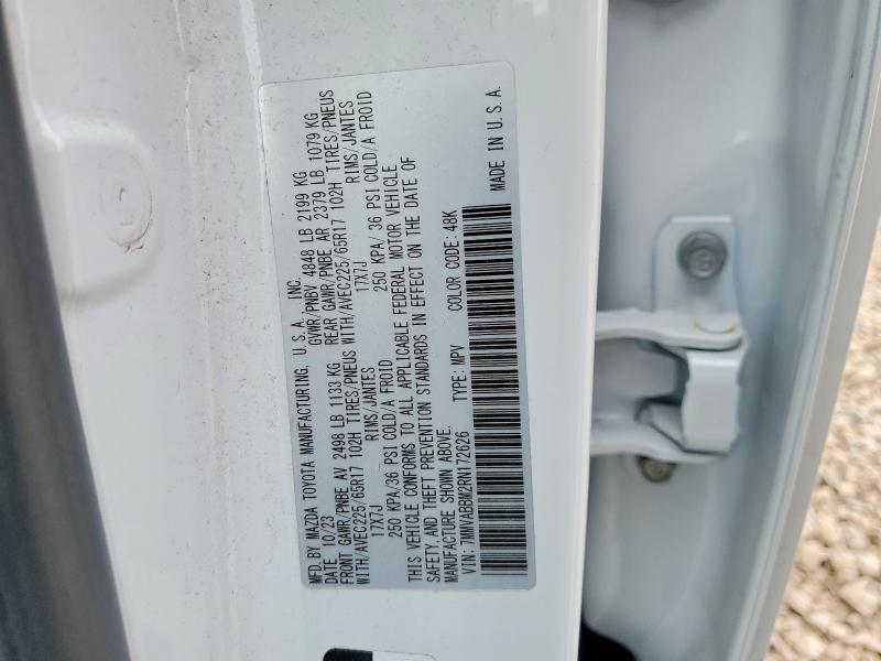 Продаж на аукціоні авто 2024 Mazda Cx-50, vin: 7MMVABBM2RN172626, номер лоту: 50570496
