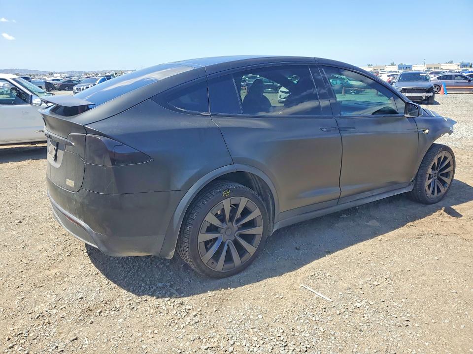 49504856 :رقم المزاد ، 7SAXCBE65NF350346 vin ، 2022 Tesla Model X مزاد بيع