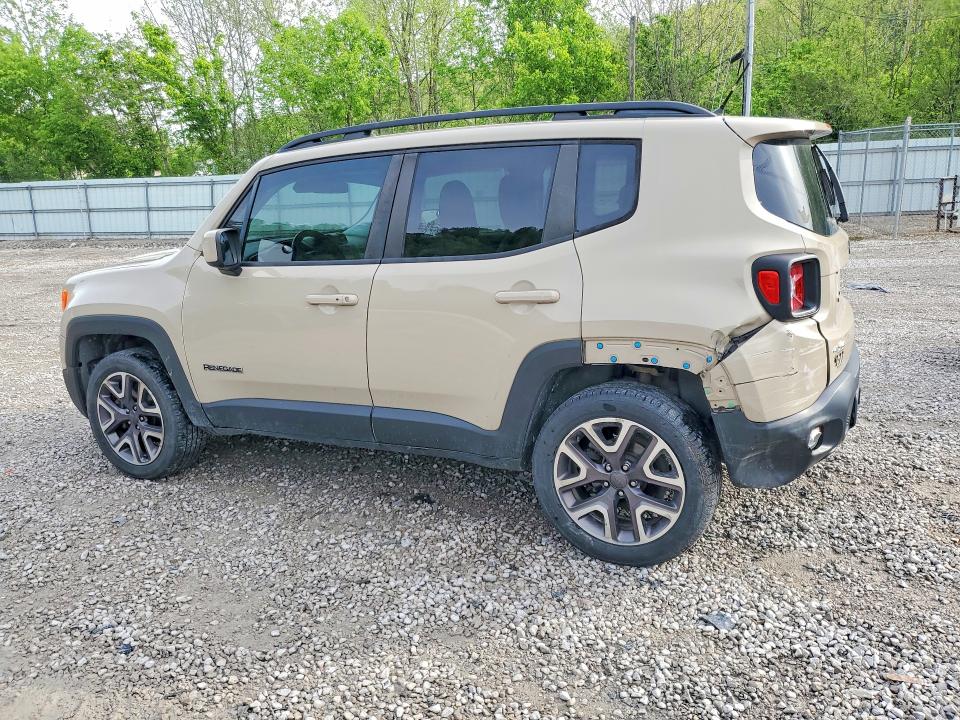 2016 Jeep Renegade მანქანა იყიდება აუქციონზე, vin: ZACCJBBT0GPE25946, აუქციონის ნომერი: 51365816