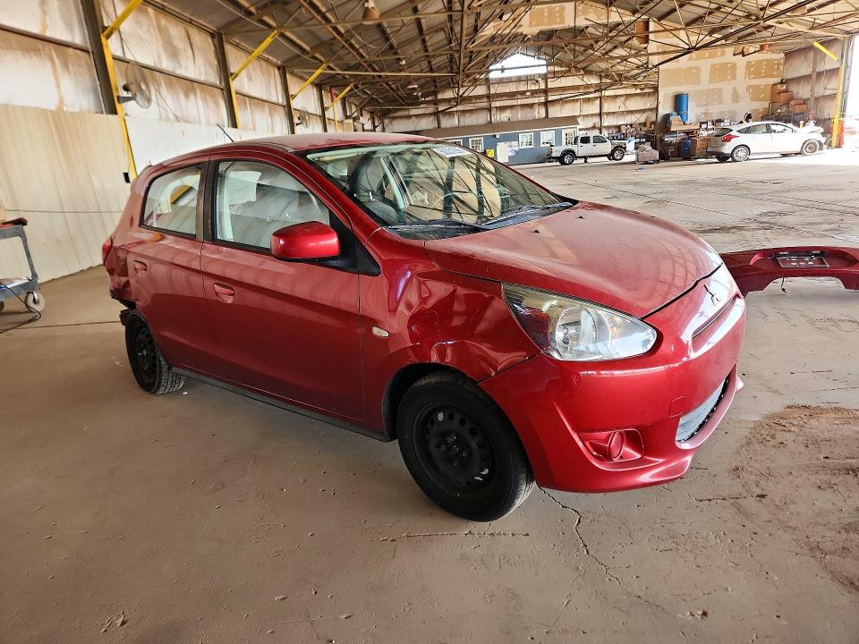 50531296 :رقم المزاد ، ML32A3HJ5FH004059 vin ، 2015 Mitsubishi Mirage مزاد بيع