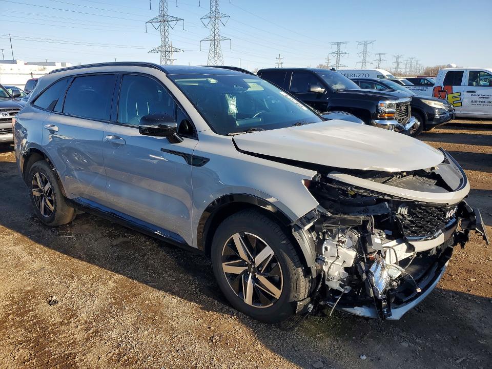 2022 Kia Sorento მანქანა იყიდება აუქციონზე, vin: 5XYRH4LF9NG121215, აუქციონის ნომერი: 48825876