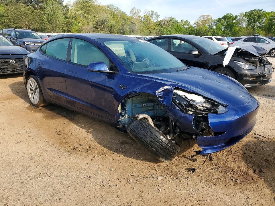 Aukcja sprzedaży 2022 Tesla Model 3, vin: 5YJ3E1EA1NF370839, numer aukcji: 48874186