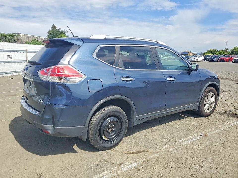 2016 Nissan Rogue მანქანა იყიდება აუქციონზე, vin: KNMAT2MT3GP727999, აუქციონის ნომერი: 50115926