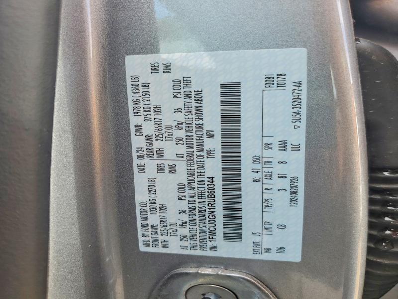 Продаж на аукціоні авто 2024 Ford Escape, vin: 1FMCU0GN1RUB60344, номер лоту: 50735176