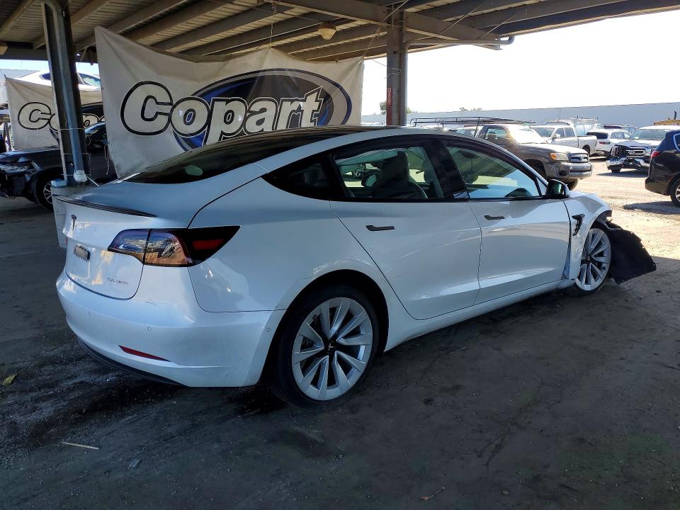 Продаж на аукціоні авто 2022 Tesla Model 3, vin: 5YJ3E1EB0NF143327, номер лоту: 48138896