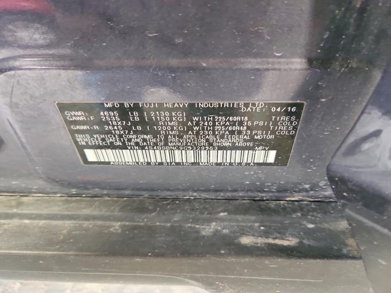 Продаж на аукціоні авто 2016 Subaru Outback, vin: 4S4BSBNC9G3329253, номер лоту: 51493246