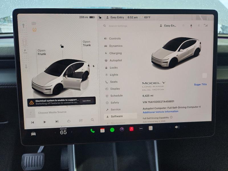 Продажа на аукционе авто 2026 Tesla Model Y, vin: 7SAYGDEE2TA458851, номер лота: 49095676