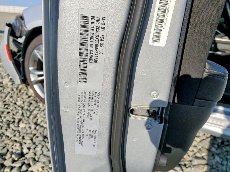2021 Dodge Charger მანქანა იყიდება აუქციონზე, vin: 2C3CDXCT0MH547730, აუქციონის ნომერი: 49043736