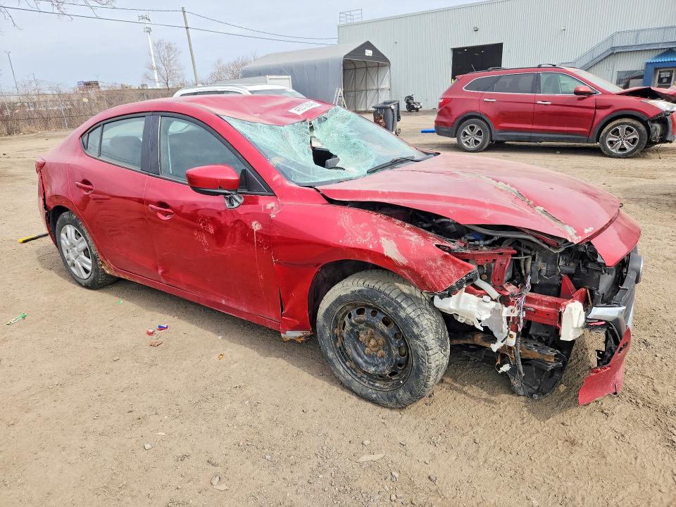 49372846 :رقم المزاد ، JM1BN1U72H1123408 vin ، 2017 Mazda 3 مزاد بيع