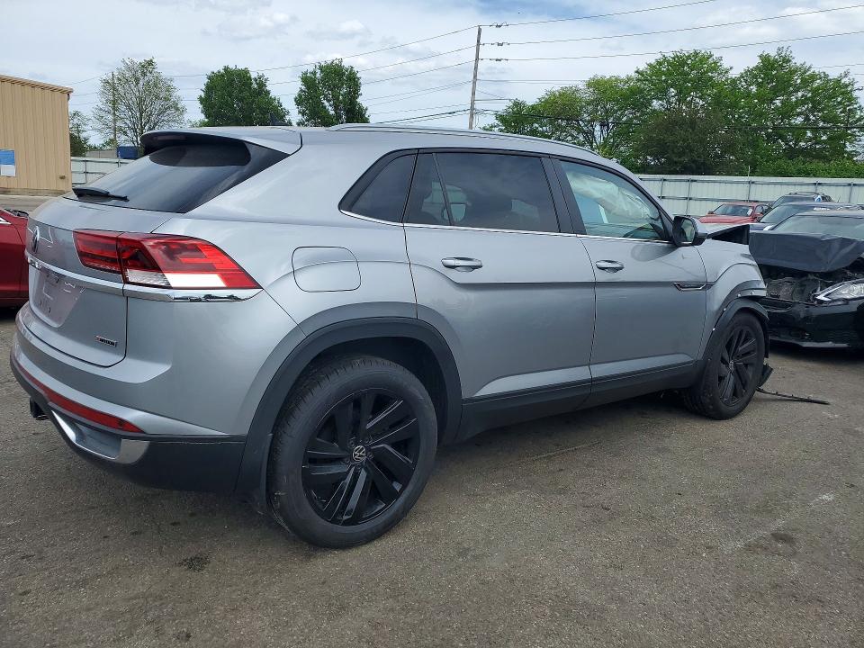 49986576 :رقم المزاد ، 1V2KE2CAXNC230868 vin ، 2022 Volkswagen Atlas Cross Sport مزاد بيع