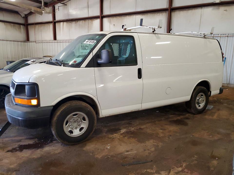 49718136 :رقم المزاد ، 1GCWGFCA9E1100337 vin ، 2014 Chev Express G2500 مزاد بيع