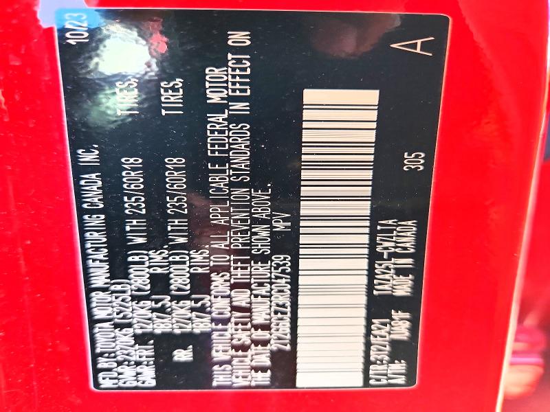 Aukcja sprzedaży 2024 Lexus Nx, vin: 2T2GGCEZ3RC047539, numer aukcji: 50677906