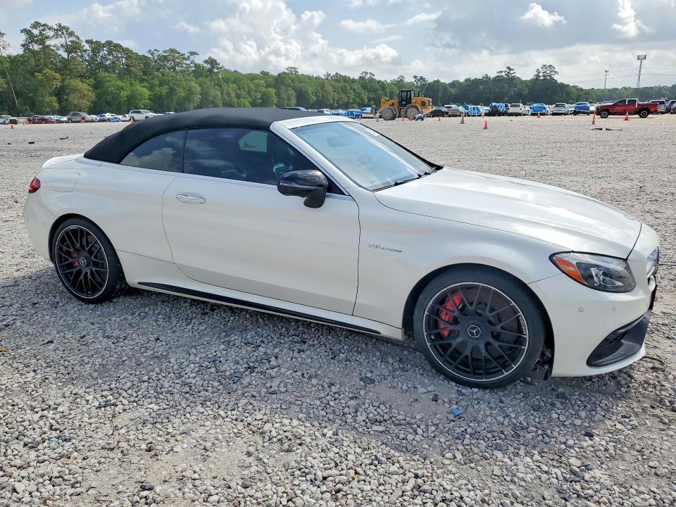 50314406 :رقم المزاد ، WDDWK8HB7HF477094 vin ، 2017 Mercedes-benz C مزاد بيع