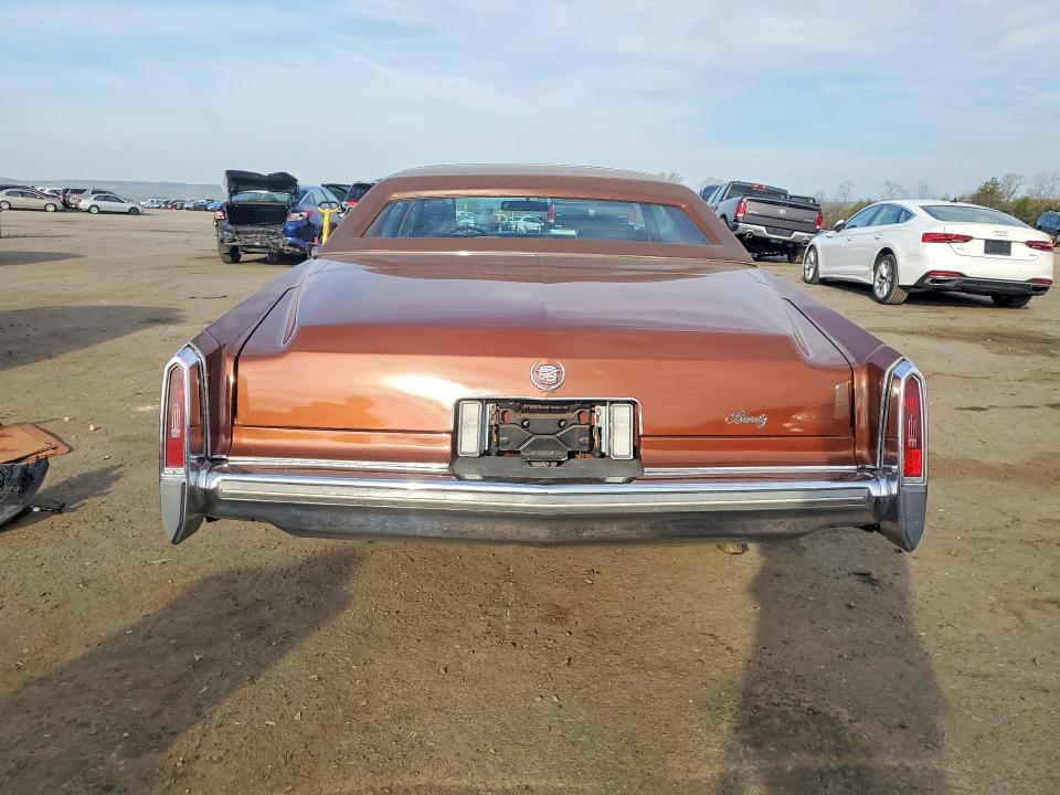 49941776 :رقم المزاد ، 6L47S8Q295219 vin ، 1978 Cadillac El Dorado مزاد بيع