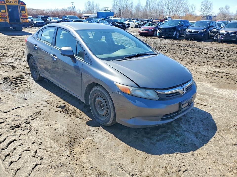 2012 Honda Civic მანქანა იყიდება აუქციონზე, vin: 2HGFB2F4XCH119993, აუქციონის ნომერი: 49902176