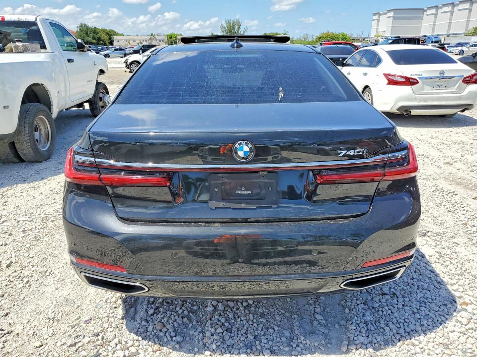 2022 Bmw 740 მანქანა იყიდება აუქციონზე, vin: WBA7T2C04NCK93482, აუქციონის ნომერი: 51373216