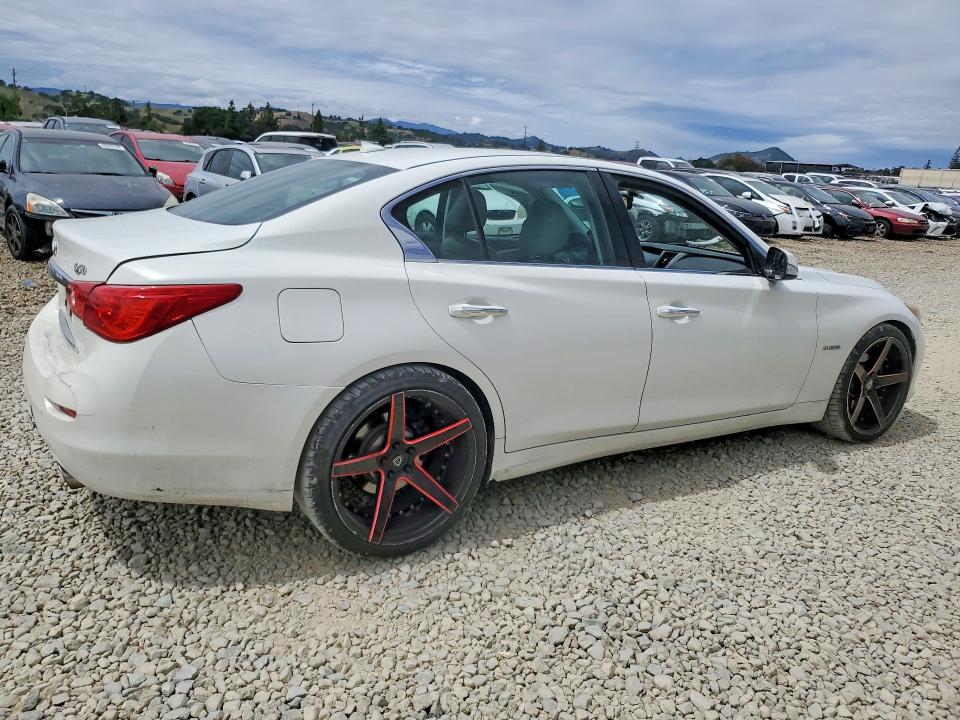 Aukcja sprzedaży 2014 Infiniti Q50 Hybrid, vin: JN1AV7AP9EM691087, numer aukcji: 50623056