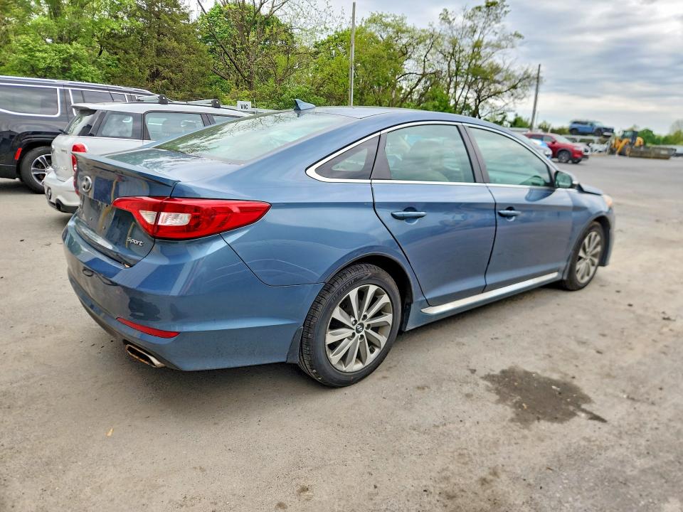 2016 Hyundai Sonata მანქანა იყიდება აუქციონზე, vin: 5NPE34AFXGH283737, აუქციონის ნომერი: 51596376