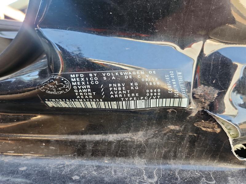 Продажа на аукционе авто 2013 Volkswagen Jetta, vin: 3VWDK7AJ7DM373659, номер лота: 50911366