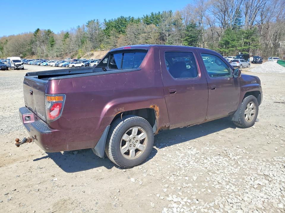51605476 :رقم المزاد ، 2HJYK16547H544668 vin ، 2007 Honda Ridgeline مزاد بيع