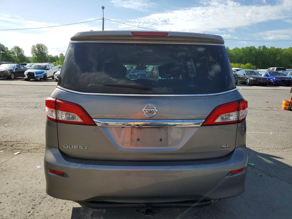 50668266 :رقم المزاد ، JN8AE2KP7C9051625 vin ، 2012 Nissan Quest مزاد بيع