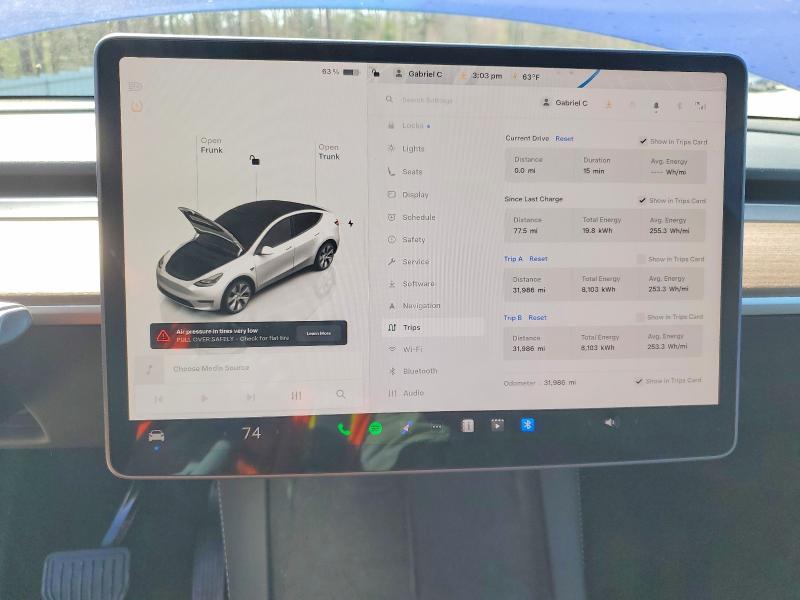 Aukcja sprzedaży 2024 Tesla Model Y, vin: 7SAYGDED3RF087153, numer aukcji: 49311186