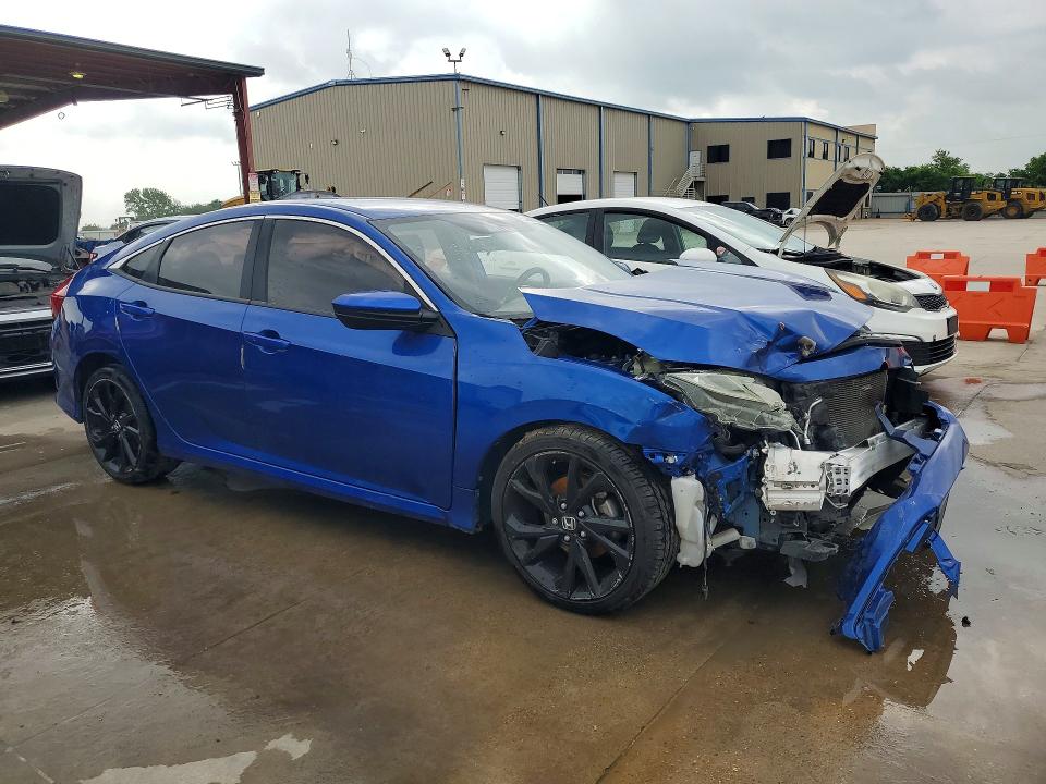 Продаж на аукціоні авто 2019 Honda Civic, vin: 2HGFC2F89KH602910, номер лоту: 50931986