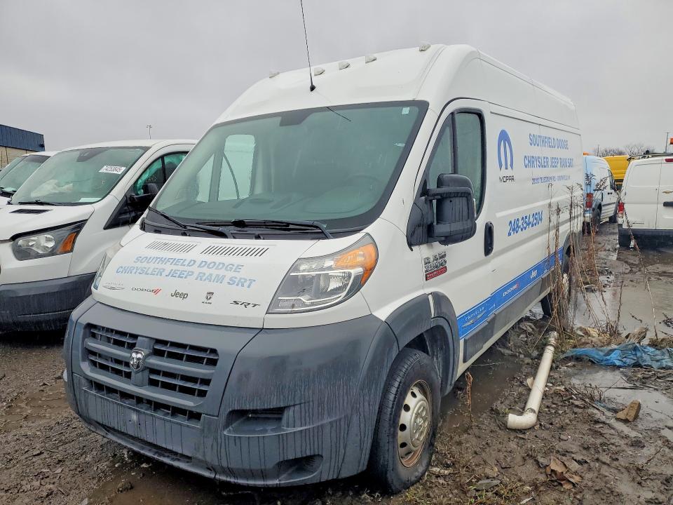 48474566 :رقم المزاد ، 3C6TRVDG7EE103803 vin ، 2014 Ram Promaster 2500 مزاد بيع