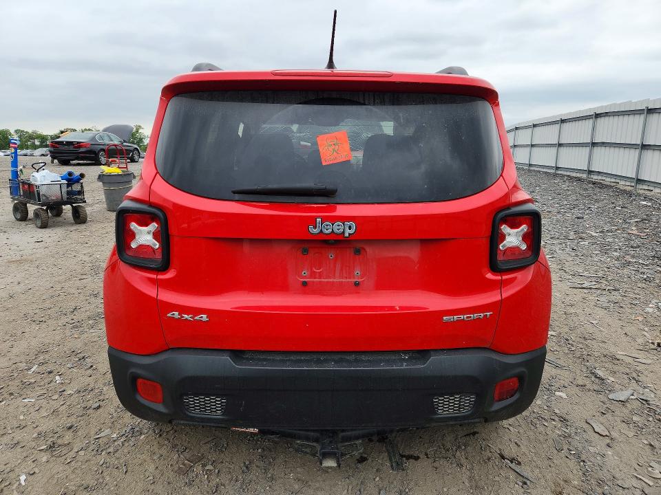 51320856 :رقم المزاد ، ZACCJBAB8HPG16976 vin ، 2017 Jeep Renegade مزاد بيع