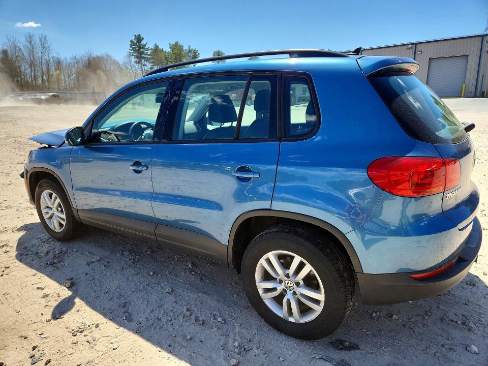 2017 Volkswagen Tiguan მანქანა იყიდება აუქციონზე, vin: WVGBV7AX4HW513223, აუქციონის ნომერი: 51097086