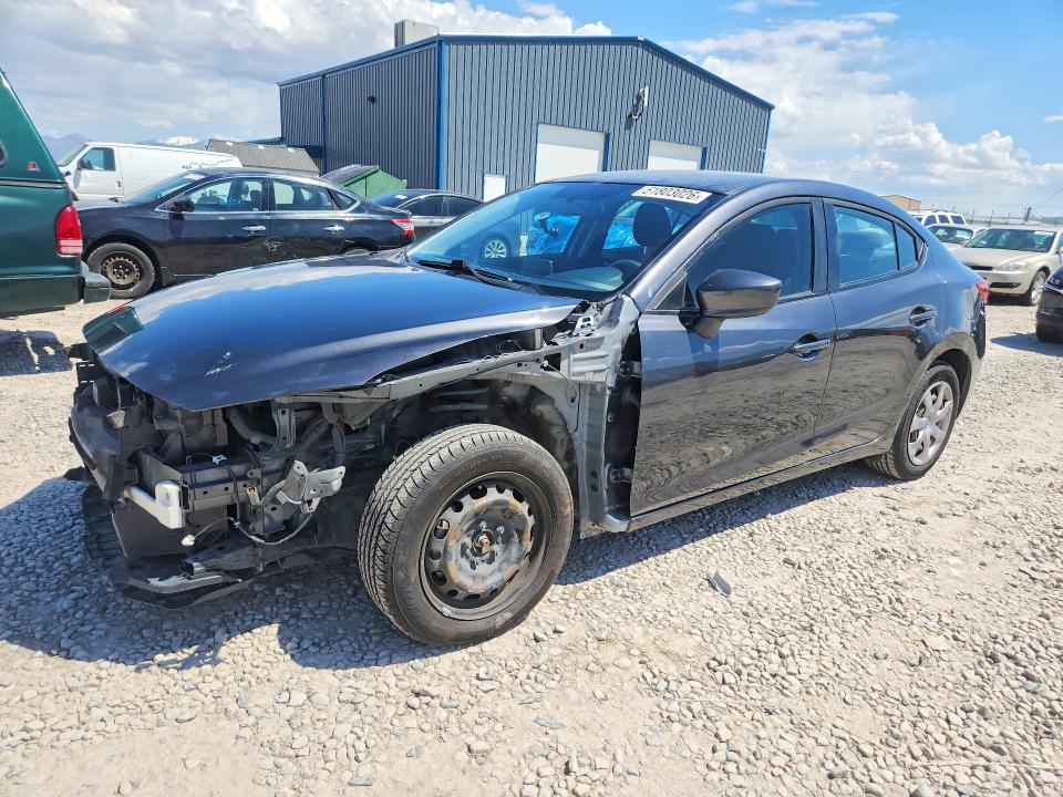 51803026 :رقم المزاد ، JM1BM1T75G1288551 vin ، 2016 Mazda 3 مزاد بيع