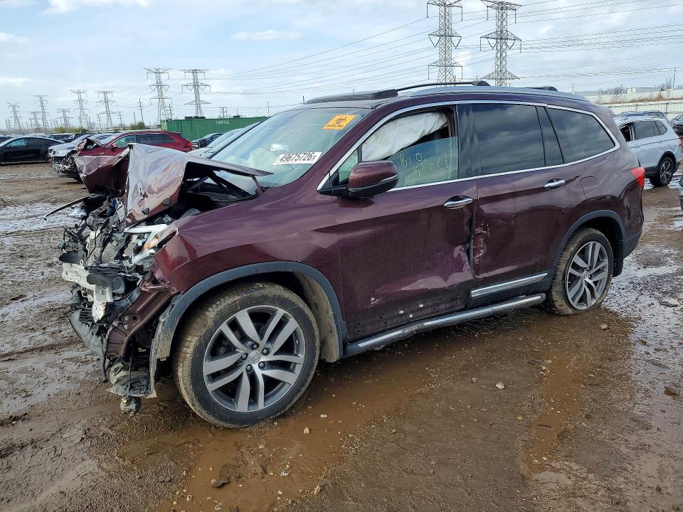 Продажа на аукционе авто 2017 Honda Pilot, vin: 5FNYF6H09HB009771, номер лота: 49675726