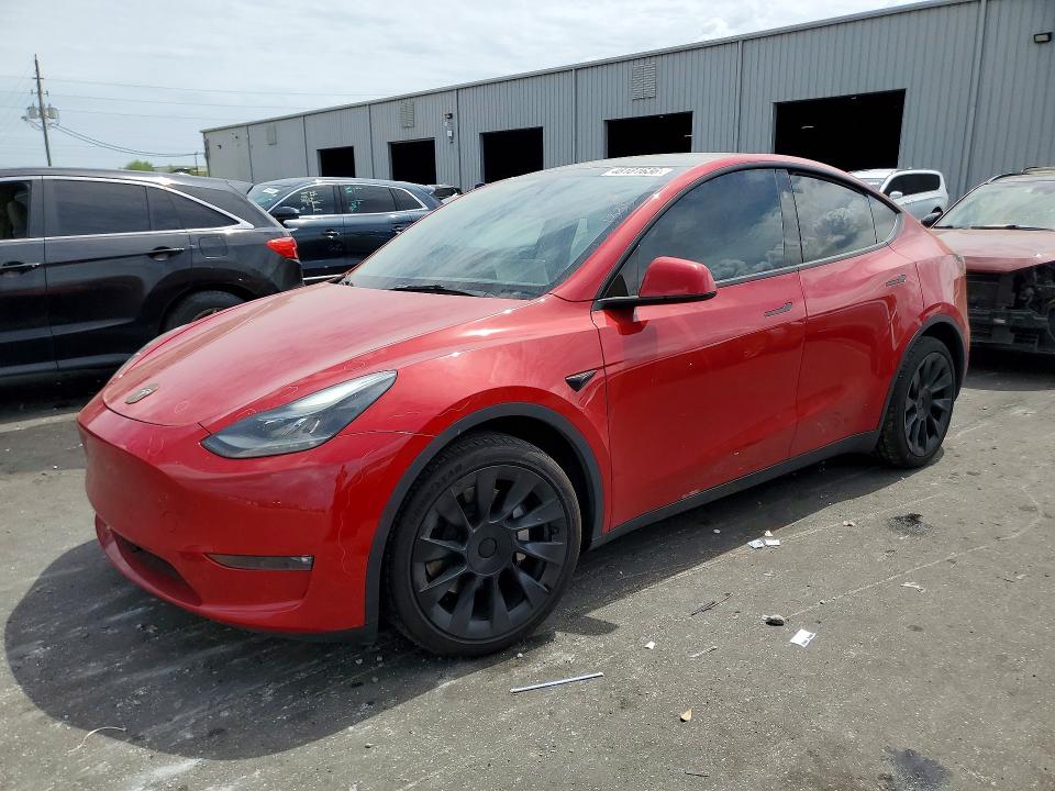 Продажа на аукционе авто 2023 Tesla Model Y, vin: 7SAYGAEEXPF872077, номер лота: 48181636