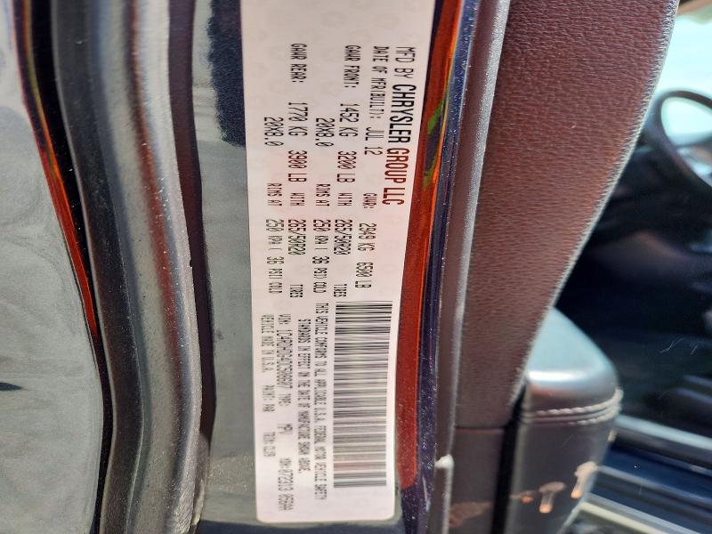 Продаж на аукціоні авто 2013 Dodge Durango, vin: 1C4RDHDG4DC508607, номер лоту: 49112226