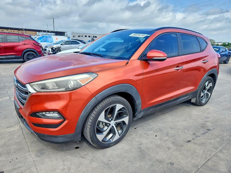 50024416 :رقم المزاد ، KM8J33A29GU029427 vin ، 2016 Hyundai Tucson مزاد بيع