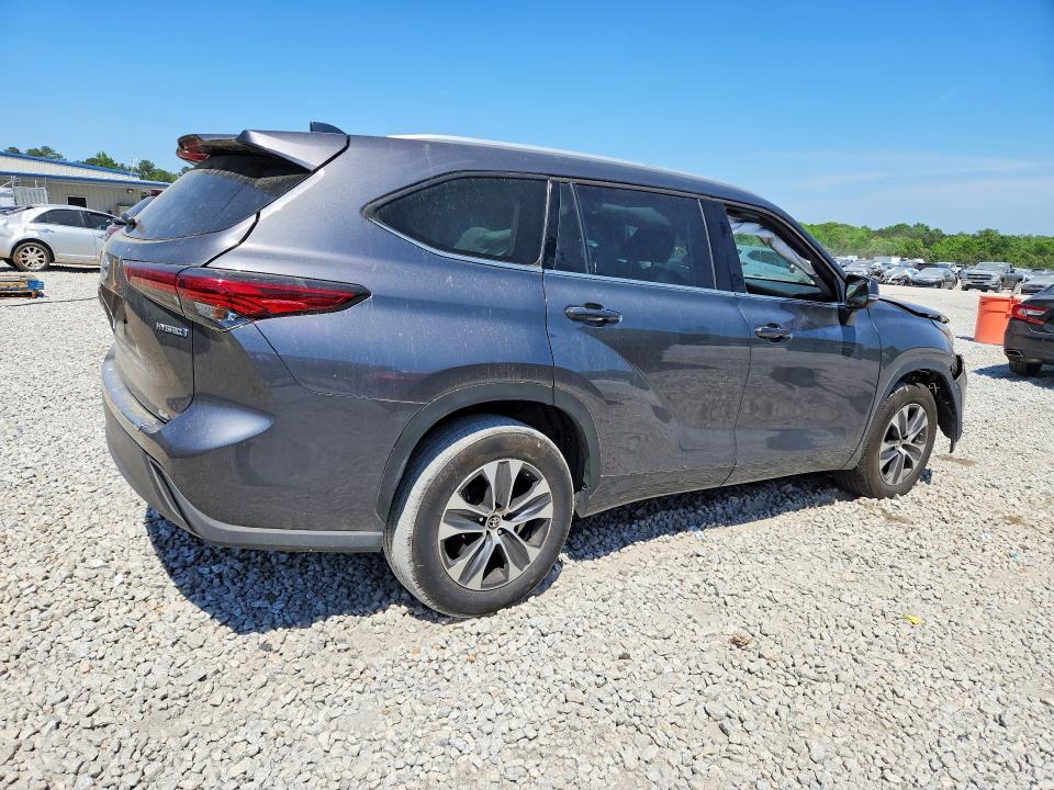 49891086 :رقم المزاد ، 5TDGARAH3NS512084 vin ، 2022 Toyota Highlander Hybrid مزاد بيع