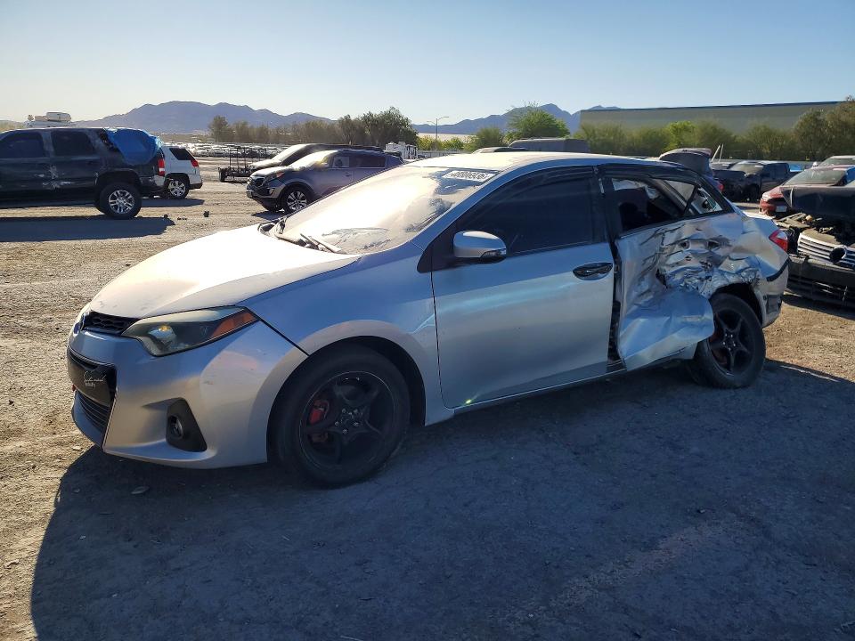 48806936 :رقم المزاد ، 5YFBURHE3FP236786 vin ، 2015 Toyota Corolla مزاد بيع