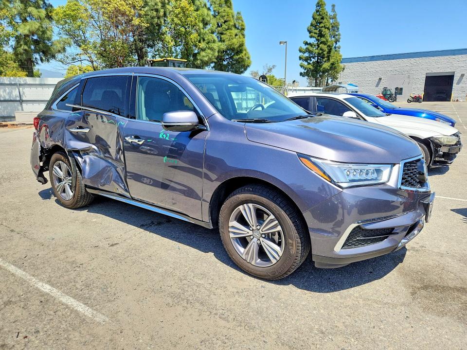 2020 Acura Mdx მანქანა იყიდება აუქციონზე, vin: 5J8YD4H39LL021673, აუქციონის ნომერი: 51821706