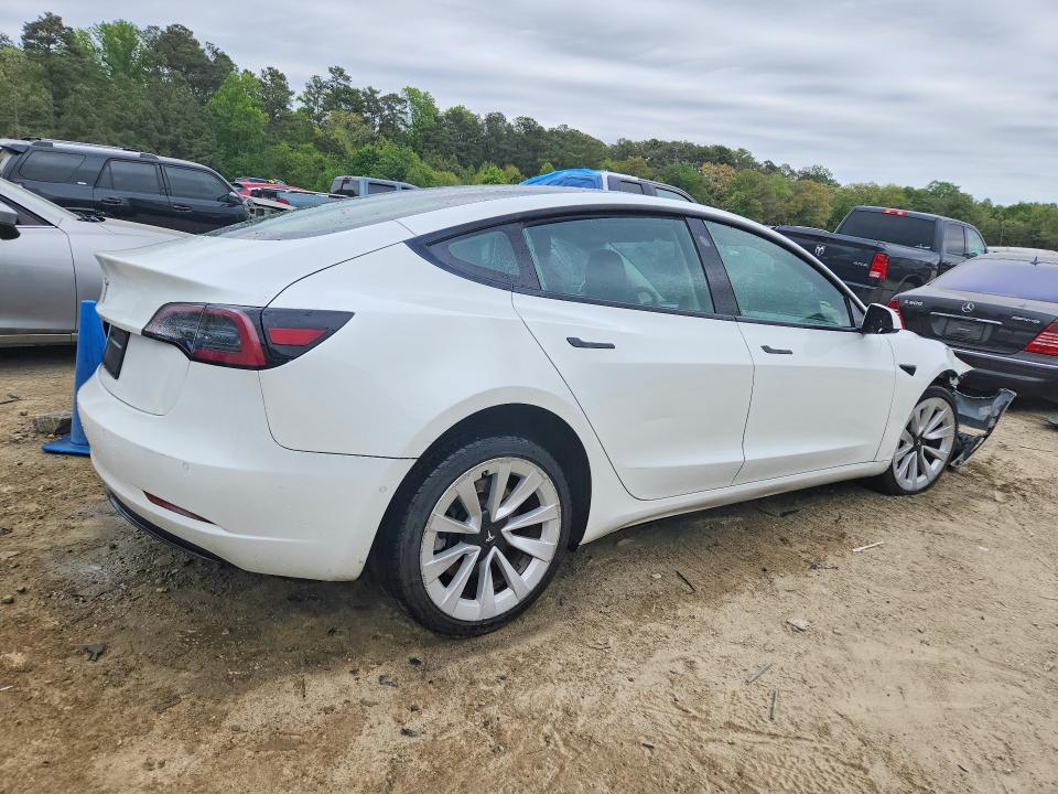 Продажа на аукционе авто 2022 Tesla Model 3, vin: 5YJ3E1EA4NF371399, номер лота: 51016226