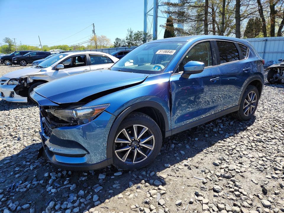 Продаж на аукціоні авто 2018 Mazda Cx-5, vin: JM3KFBCM7J0409588, номер лоту: 51186846