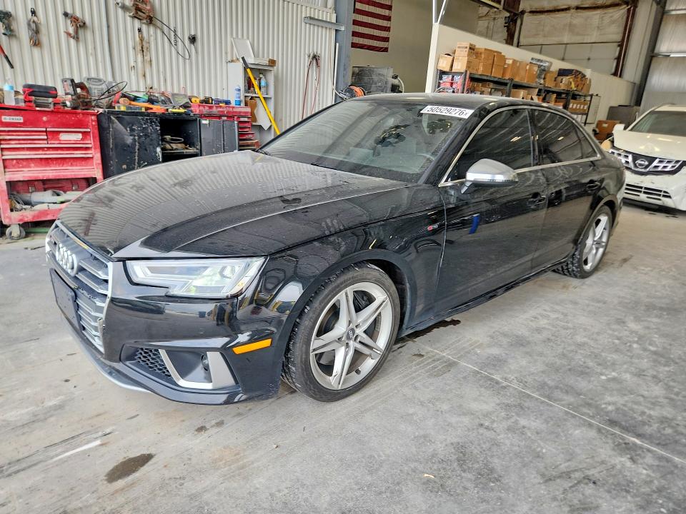 2019 Audi S4 მანქანა იყიდება აუქციონზე, vin: WAUB4AF49KA115896, აუქციონის ნომერი: 50529276
