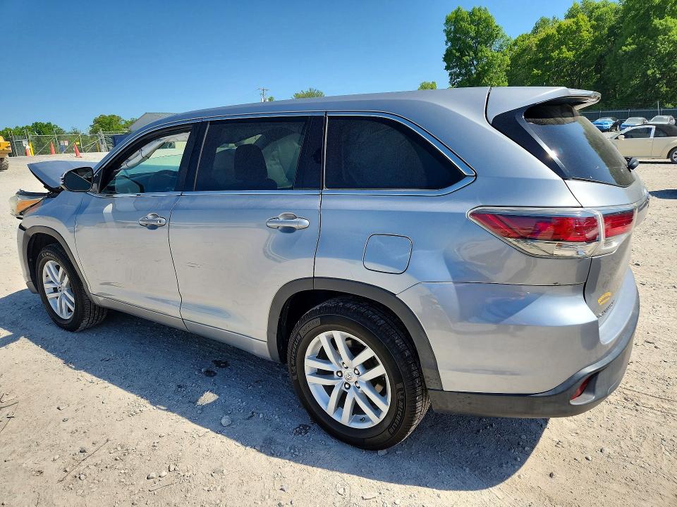 Продаж на аукціоні авто 2014 Toyota Highlander, vin: 5TDZARFH7ES008283, номер лоту: 50527196