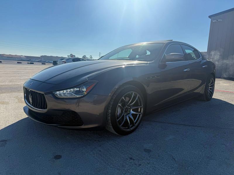 2017 Maserati Ghibli მანქანა იყიდება აუქციონზე, vin: ZAM57XSA9H1206127, აუქციონის ნომერი: 50856466